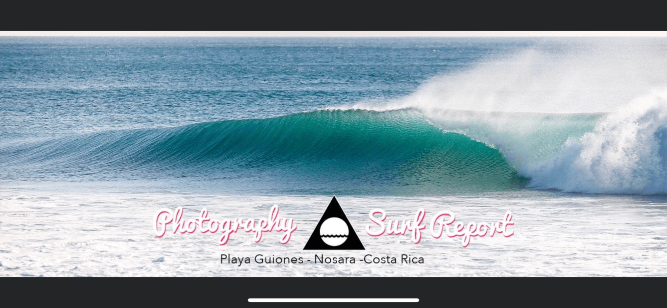 This Week In Nosara #15,Early July; Guiones Surf Photographer Episode, Surf Video Footage Enric at Photography Surf Report