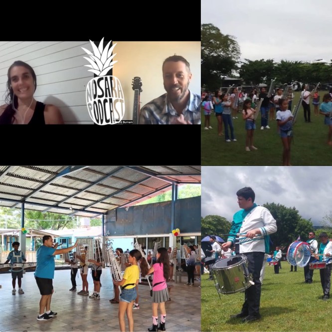 Nosara’s marching band gets invited to special December performances… Parents raising funds for food & transportation