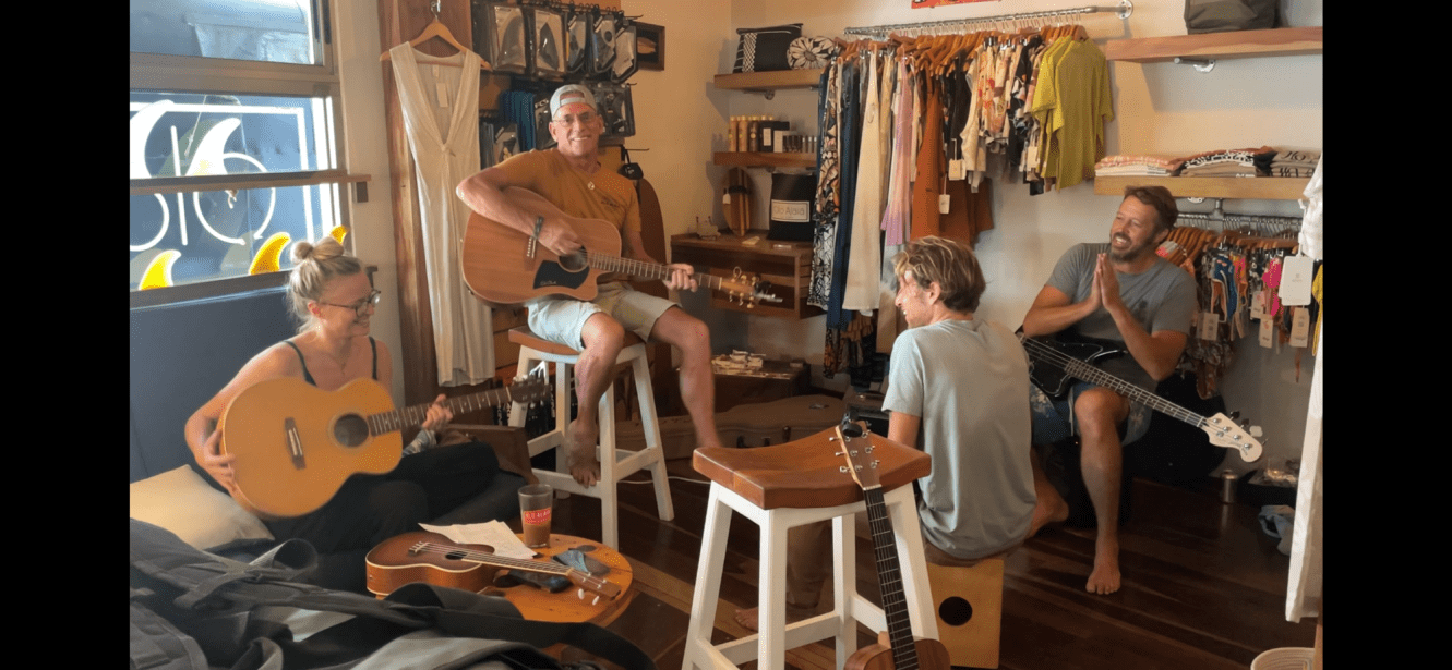 Olo Alaia Jam Session w/Tough Tom, Olo Max & new friend Rhea singing ‘Woke Up Smiling’ First Take