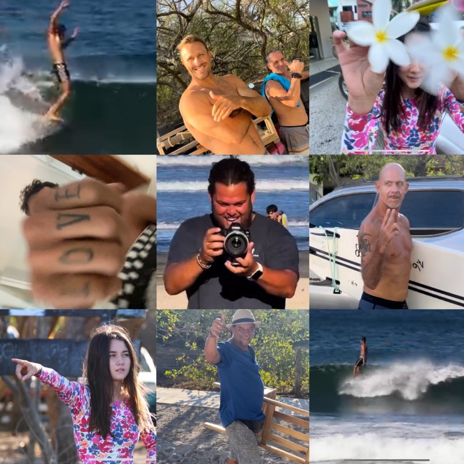 This Week In Nosara #28: Easter surf session, board choice & journey to beach; Organico stop sign guy might be saving lives at busy intersection; First rain of season rolls in; Main Beach security volunteers making things safer